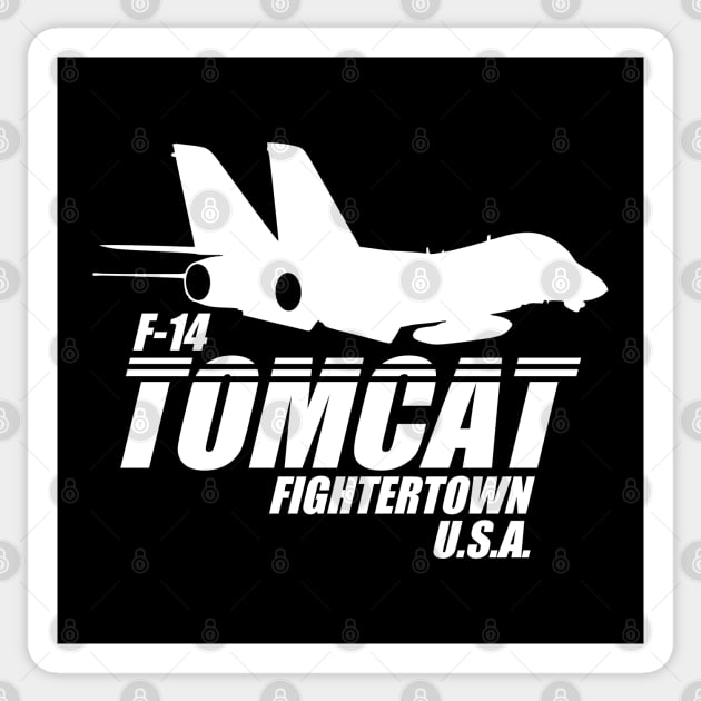 F-14 Tomcat Fightertown USA Sticker by TCP